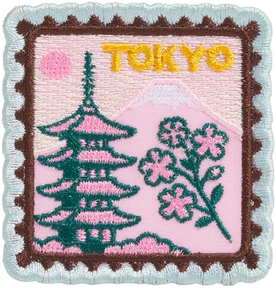 Stoney Clover Lane Tokyo Stamp Patch