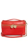 Stoney Clover Lane Top Handle Crossbody Bag In Tomato Red