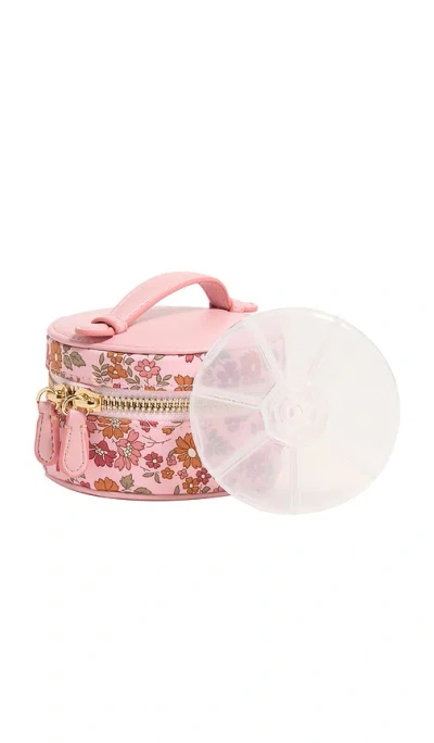 Stoney Clover Lane Top Handle Pill Case In Pink