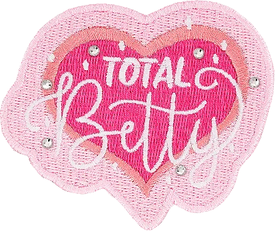 Stoney Clover Lane Total Betty Patch In Pink