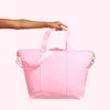 Stoney Clover Lane Classic Nylon Tote In Flamingo