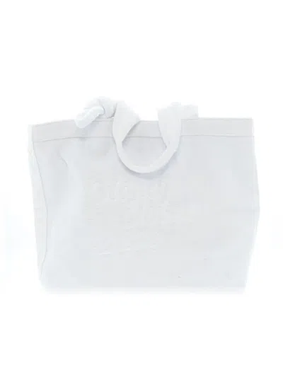 Pre-owned Stoney Clover Lane Tote Bag In White