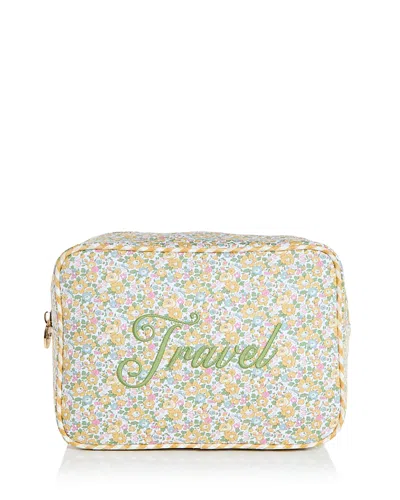Stoney Clover Lane Travel Embroidered Liberty Large Travel Pouch