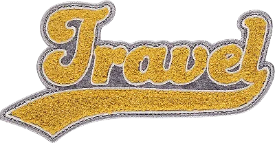 Stoney Clover Lane Travel Patch In Gold