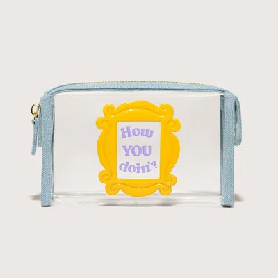 Stoney Clover Lane Travel Pouch In Yellow