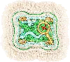 Stoney Clover Lane Treasure Map Patch