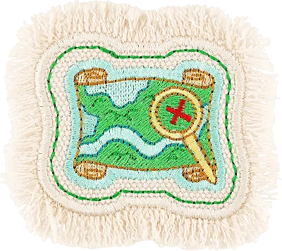 Stoney Clover Lane Treasure Map Patch In Neutral