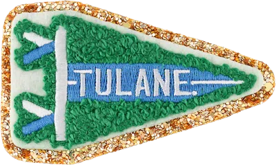 Stoney Clover Lane Tulane University Patch In Green