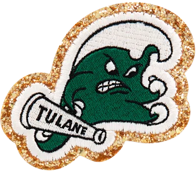 Stoney Clover Lane Tulane University Patch In Green