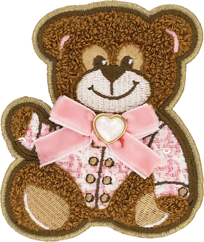 Stoney Clover Lane Tweed Bear Patch