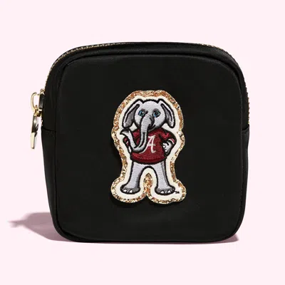 Stoney Clover Lane University Of Alabama Mini Pouch In Black