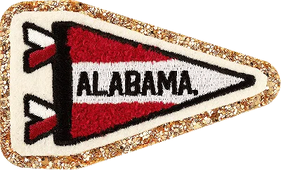Stoney Clover Lane University Of Alabama Patch In Burgundy
