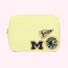 STONEY CLOVER LANE UNIVERSITY OF MICHIGAN LARGE POUCH