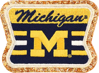 Stoney Clover Lane University Of Michigan Patch In Yellow