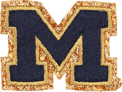 Stoney Clover Lane University Of Michigan Patch In Blue