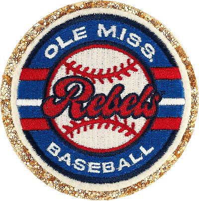 Stoney Clover Lane University Of Mississippi Baseball Patch In Brown