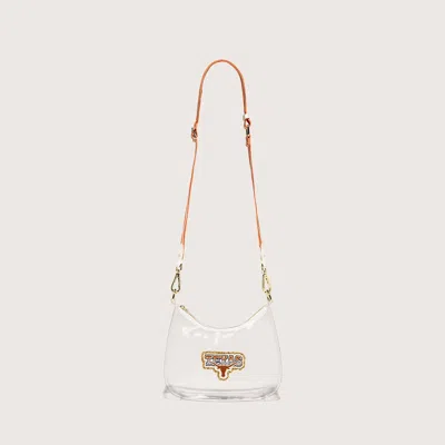 Stoney Clover Lane University Of Texas At Austin Clear Curved Crossbody Bag