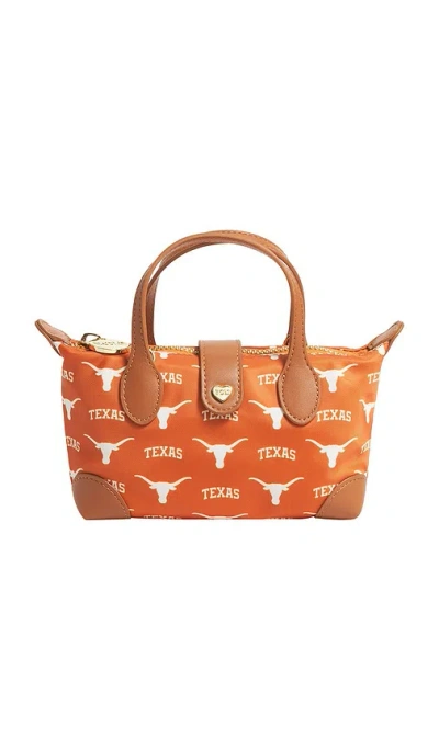 Stoney Clover Lane University Of Texas Printed Nylon Pouchette Crossbody