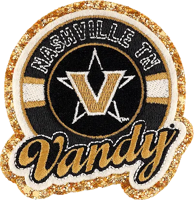 Stoney Clover Lane Vanderbilt University Patch In Black