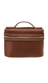 Stoney Clover Lane Vanity Case In Brown