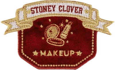 Stoney Clover Lane Varsity Makeup Patch In Red