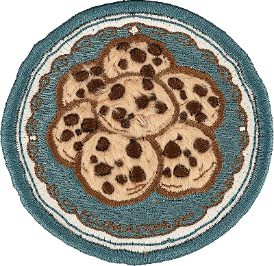 Stoney Clover Lane Warm Cookies Patch In Gray