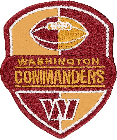 Stoney Clover Lane Washington Commanders Patch In Red