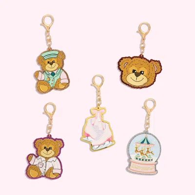 Stoney Clover Lane Winter Wonderland Bag Charm In Multi