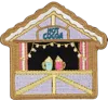 Stoney Clover Lane Winter Wonderland Hot Cocoa Stand Patch