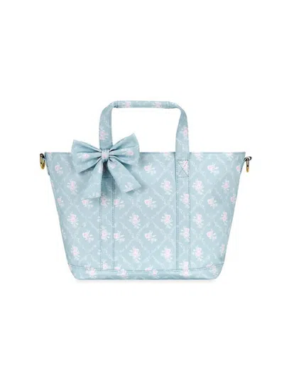 Stoney Clover Lane Women's High Tea Mini Tote Bag With Bow In Fine China