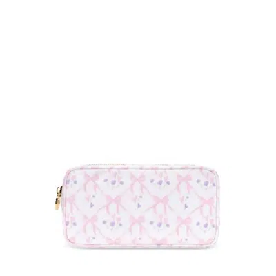 Stoney Clover Lane Women's High Tea Small Pouch In Sugar Cube