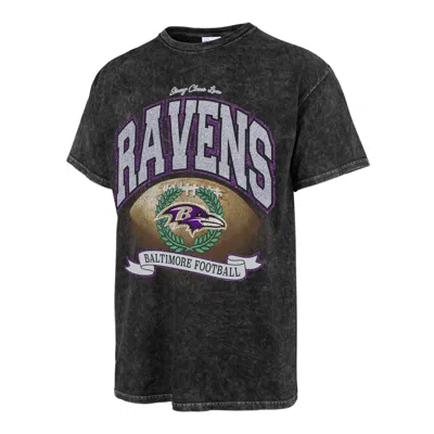 Stoney Clover Lane X '47 Baltimore Ravens Glitter Rocker Vintage Tee In Red