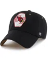 Stoney Clover Lane X '47 Brand Men's And Women's Black Arizona Cardinals Field Goal Clean Up Adjustable Hat In Black