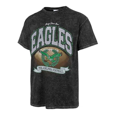 Stoney Clover Lane X '47 Philadelphia Eagles Glitter Rocker Vintage Tee In Neutral