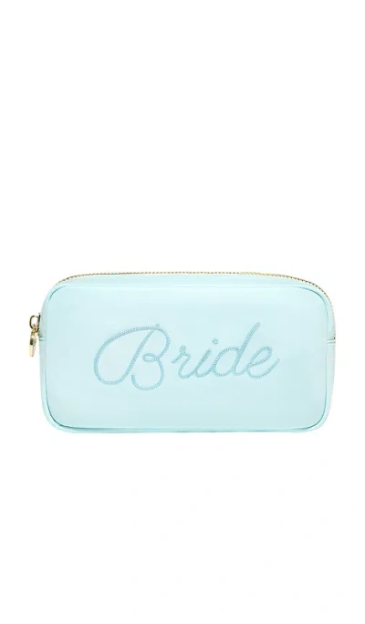 Stoney Clover Lane X Revolve Bride Small Pouch In Blue