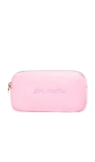 Stoney Clover Lane X Revolve Girl Math Small Pouch In Pink