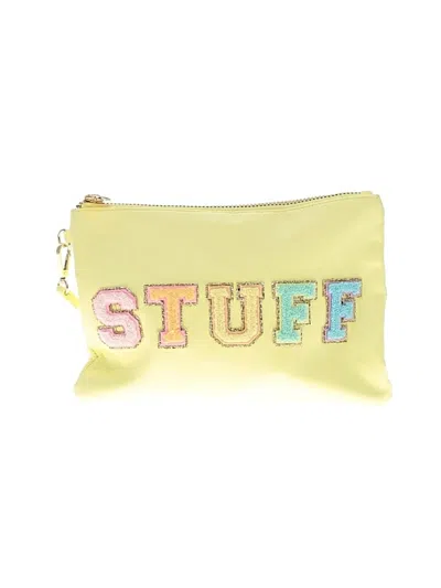 Pre-owned Stoney Clover Lane X Target Wristlet In Yellow