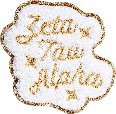Stoney Clover Lane Zeta Tau Alpha Sticker Patch