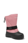 Stonz Kids' Trek Snow Boot In Dusty Rose