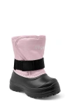 Stonz Kids' Trek Snow Boot In Haze Pink