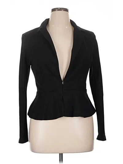 Pre-owned Stoosh Blazer Jacket In Black