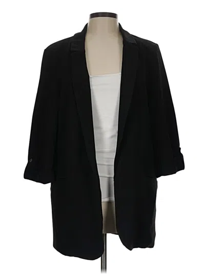 Pre-owned Stoosh Blazer Jacket In Black