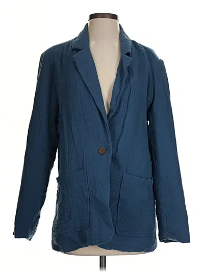 Pre-owned Stoosh Blazer Jacket In Blue