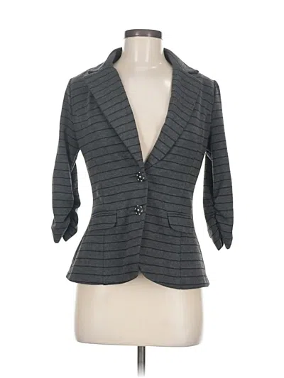 Pre-owned Stoosh Blazer Jacket In Gray