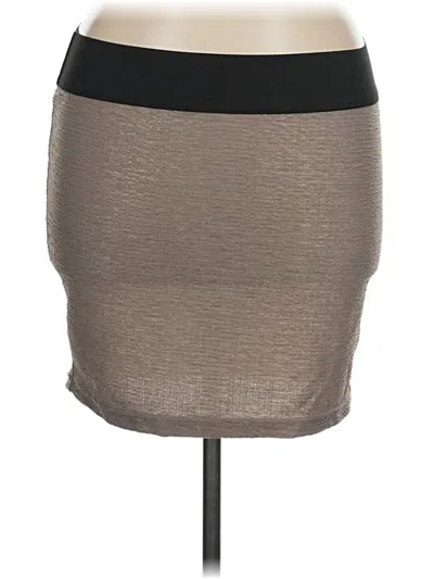 Pre-owned Stoosh Casual Skirt In Brown