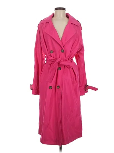 Pre-owned Stoosh Trenchcoat In Pink