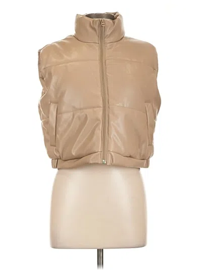 Pre-owned Stoosh Vest In Tan