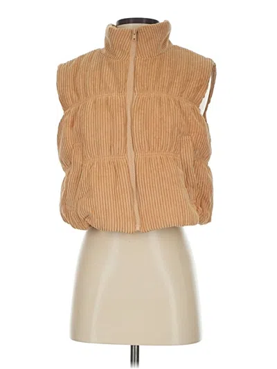 Pre-owned Stoosh Vest In Tan
