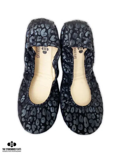 Storehouse Flats Women's Suede Flats In Hephzibah In Black