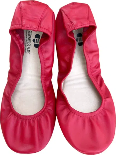 Storehouse Flats Women's The Storehouse Flat Shoe In Cherry Red